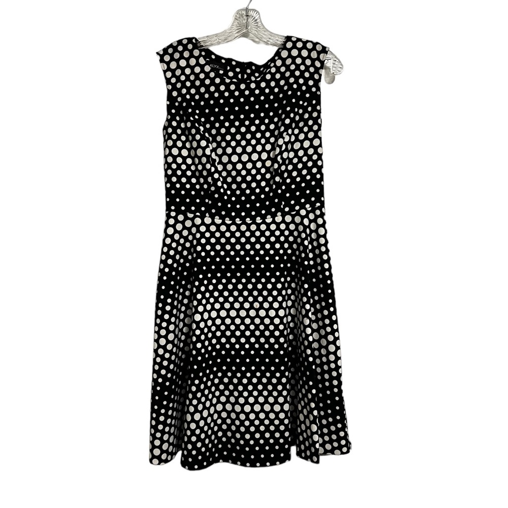 Alyx Dress Black & White Polka Dot Sleeveless Dress Size 6